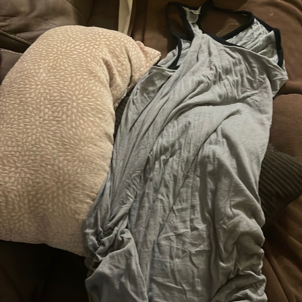 Fabletics xxl dress with rouching. Only worn once.